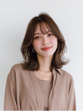 e.m.a プレミアムビューティーサロン 栄駅店(e.m.a PREMIUM BEAUTY SALON) レイヤーカット/イメチェン/外ハネボブ/美髪/ワイドバング/髪型