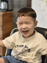 リム メンズヘア(LIM men's hair)&nbsp;艶髪男の子きのこマッシュ【キッズカット/メンズ/倉敷/中島】