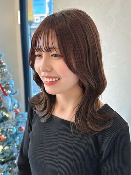 ルーブル(Louvre) 【Louvre/岐阜駅】くびれ/似合わせ/顔まわり/艶カラー