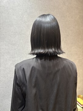 シーインフィニート 清澄白河 現代美術館MOT前店(C∞) 外はね黒髪ボブ