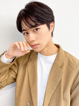 ヨシザワインク ハコザキ 水天宮前 日本橋人形町(YOSHIZAWA Inc.HAKOZAKI) 韓国風◎ツーブロックシースルーマッシュ