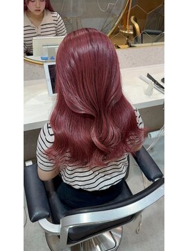 シー バイ ロンド 新宿(Sea by Lond) ブリーチなしダブルカラー/カシスカラー