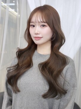 クム(kumu) 前髪カット/ヘアセット/レイヤーカット/韓国ヘア/透明感カラー