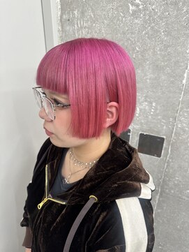 オーン 渋谷(OOn) ピンクボブ
