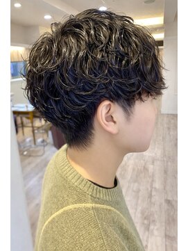 トゥルーブ バイ ファースト 富沢店(trove by first) メンズショート/パーマ