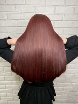 リコヘアー(LiCO HAIR)&nbsp;那覇/イメチェン/ピンクベージュ/アンブレラカラー/前髪