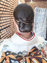 ブリスバイナチュラル(Bliss by Natural) 金粉アレンジ/金箔ヘアセット/上品ヘア/和装ヘアセット/まとめ髪