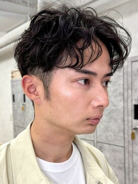 ロエ 元町店(Loe) 元町シャドウパーマメンズカットフェザーパーマニュアンスパーマ