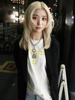 クペウイビ 心斎橋(cope'u yive)&nbsp;ブロンド/ダブルカラー/ケアブリーチ/ブロンド/心斎橋