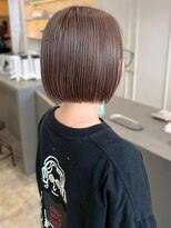 セプト 天神大名(SEPT.)&nbsp;ミルクティーアッシュ ショートボブ ダブルカラー ブリーチ