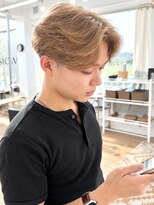 ユイマァルスロウ 倉敷(YUIMARLSLOW) メンズサロン★20代30代40代倉敷★ブリーチダブルカラー★