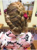 編みこみフィッシュボーン