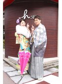 卒業・入学式のご着付け・ヘアセット予約出来ますよ
