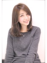 レンク(LENC)&nbsp;Coast.Aラインカール×ロブ×ナチュラルスタイル×タンバルモリ