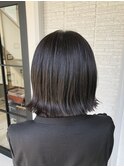 切りっぱなしボブ