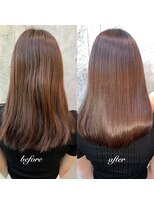 ユアーズ ヘア 恵比寿本店(youres hair) 髪質改善　水素トリートメント　酸熱トリートメント　ストレート