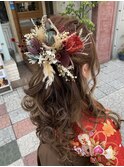 #ヘアセット#卒業式ヘア