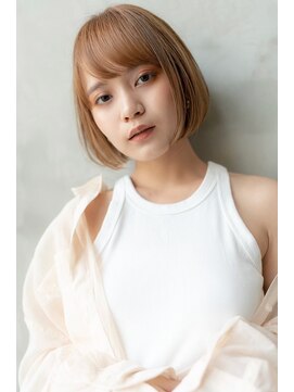 オースティン 流山おおたかの森(AUSTIN) 大人かわいい前髪セシルカットココアブラウンフリンジウェーブ