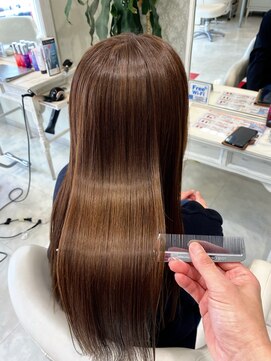 エフエフヘアー(ff hair) back style☆クリスタルカラーvol.725