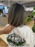 色落ちも根本伸びても安心!楽しめるバレイヤージュ_dark beige_