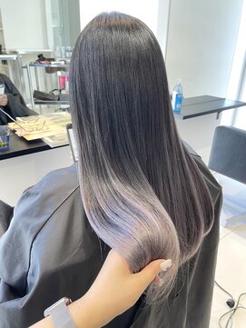 アライブ ハラジュク(ALIVE harajuku) 中韓mixバレイヤージュ