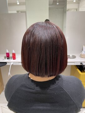 バサ 新所沢店(BASSA) 暖色カラーボブ