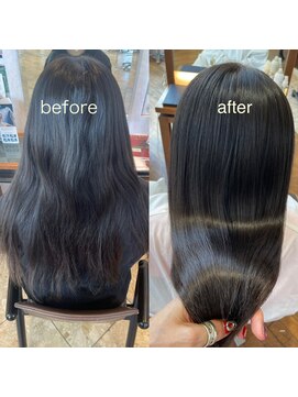 イーストハムヘッドショップ(EAST HAM head shop) ULTOWAトリートメント☆ビフォーアフター