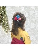 ハーフアップ◇袴