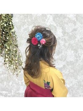 ランプ(Lamp.) ハーフアップ◇袴