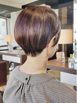 フロア(FLOOR) #つむじワレ解決#ツヤツヤブラウン#明るい白髪染め