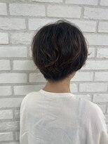 アッシュ 稲田堤店(Ash) ショートボブ×無造作パーマ