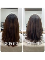 ヘアーアートシフォン 池袋西口店(Hair art chiffon)&nbsp;黒髪/クラゲヘアー/小顔/縮毛矯正/白髪ぼかし/髪質改善