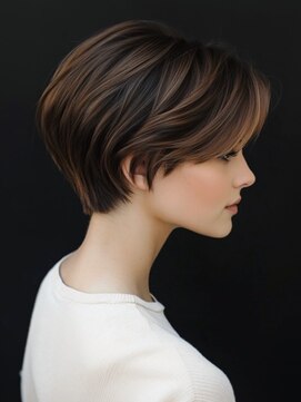 アルトリスト(Altruist Aging×HAIR&SPA) ★暗めカラーグランマッシュフェイスフレーミングデザインカラー