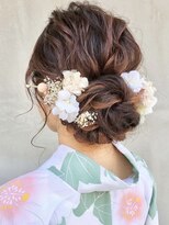 ゆるふわシニヨン