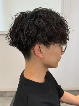 フゥ 宇都宮(FeU) 波巻きパーマツイストスパイラルパーマメンズマッシュパーマ