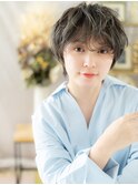 オリーブアッシュくせ毛風フェザーショートa大宮20代30代40代