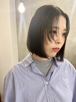 ハコ(haco)&nbsp;暗髪透明感オリーブ