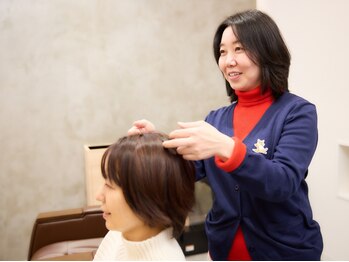 ユブ 根津(yubu)の写真/和テイストなプライベート空間で頑張る自分にご褒美時間*マンツーマンの贅沢ケアで心も髪も新しく[上野]