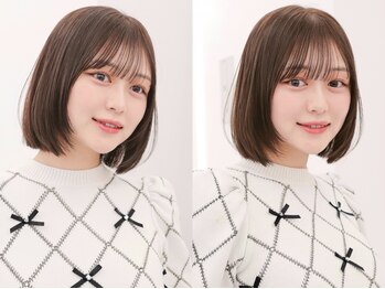 コア 表参道(COA)の写真/おしゃれなショートボブスタイルで新しい自分に！韓国っぽいスタイルから切りっぱなしボブまで◎[表参道] 