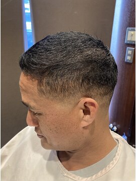 ヒロギンザ 六本木店(HIRO GINZA) ベリーショート×スキンフェード