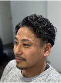 外国人風mixパーマ