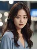 千葉美容室 韓国ヘア レイヤーカット ウルフカット やまたつ