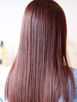 リラ ヘア サロン(rela hair salon)の写真/「ダメージを抑え、理想のストレートへ」