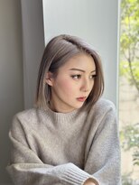 フリーラ 表参道(freera)&nbsp;ブリーチダブルカラーホワイトカラーインナーカラー裾カラー艶髪