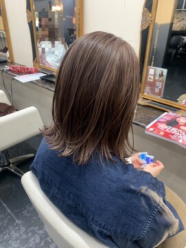 アイズ 渋沢(AIZU) 外ハネ　レイヤー