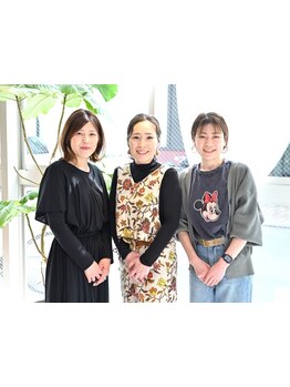 【全員女性のスタイリスト】リラックス空間◇女性ならではの目線で髪のお悩みからデザインまでおまかせ♪