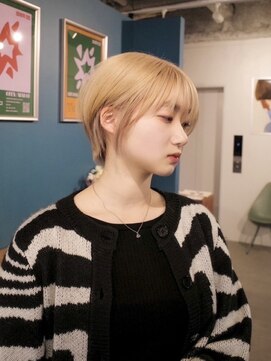 ヨー(Yoh-) 【ハイトーンショート/中里千尋】丸みショート/ショートボブ