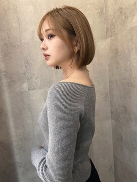 ラベル 渋谷(LAVEL) ２０代３０代お洒落☆レイヤーボブレイヤーカット髪質改善