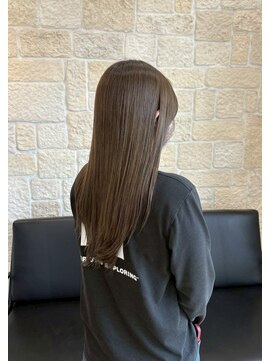 ヴァン カウンシル 川口店(VAN COUNCIL) くすみベージュロング【東川口　艶カラー】