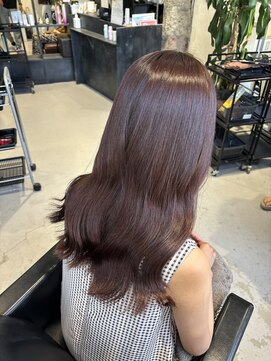 美容室カードル 新小岩店(Cadre) Wカラー/ピンクブラウン